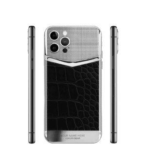 Leather Edition iPhone - Black - Platinum